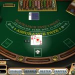 Table de BlackJack sur internet